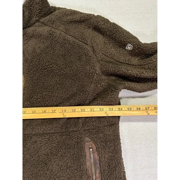 KUHL Men's XL Fleece Jacket Deep Pile Full Zip Outdoor Wear - Picture 3 of 7